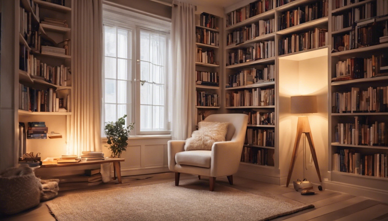 découvrez nos conseils pratiques pour aménager un coin lecture cosy chez vous. transformez un espace en un havre de paix avec des astuces pour choisir le mobilier, l'éclairage et la décoration qui vous inviteront à plonger dans vos livres préférés.