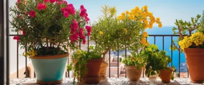 Les meilleures plantes méditerranéennes pour un balcon ensoleillé en été