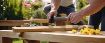 Comment construire un banc de jardin durable avec du bois résistant en 2 heures